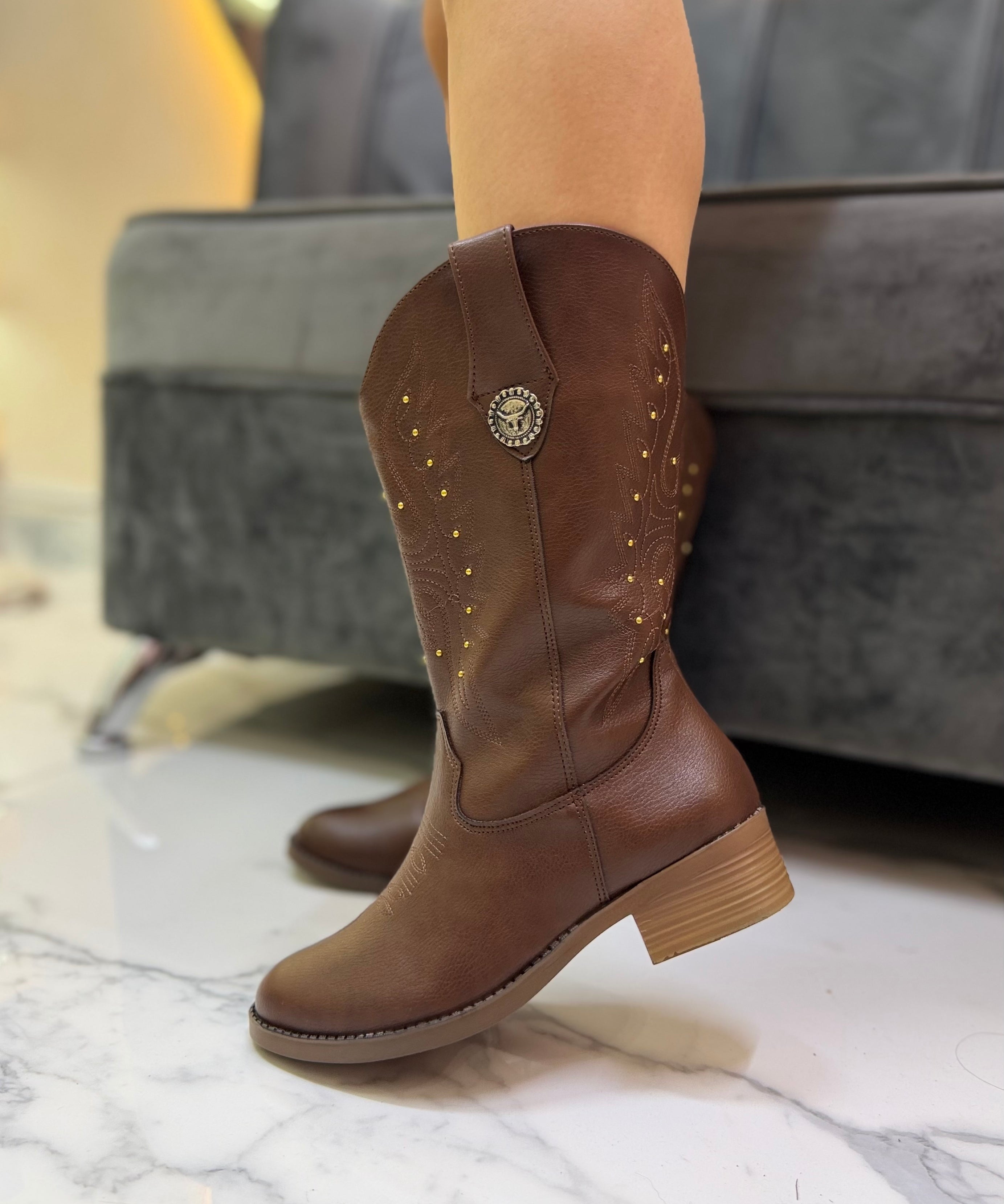 2026L Bota corta Tacon 3 cm